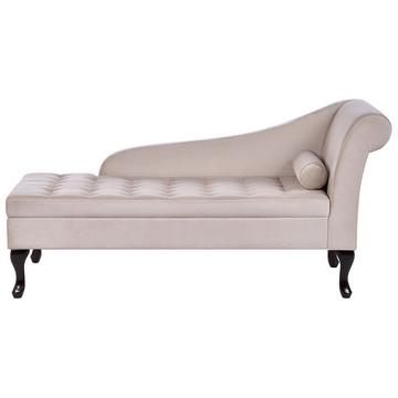 Chaise longue en Velours Rétro PESSAC