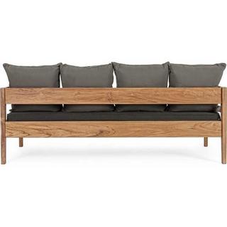 mutoni Gartensofa FSC 3-Sitzer natur  