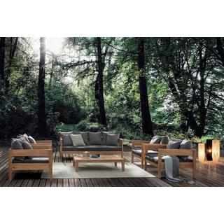 mutoni Gartensofa FSC 3-Sitzer natur  