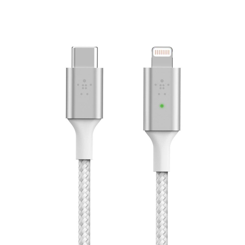 belkin  Smart LED USB-C to Lightning Bianco 