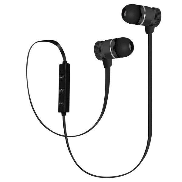 Avizar  Auricolari Bluetooth magnetici – Nero 