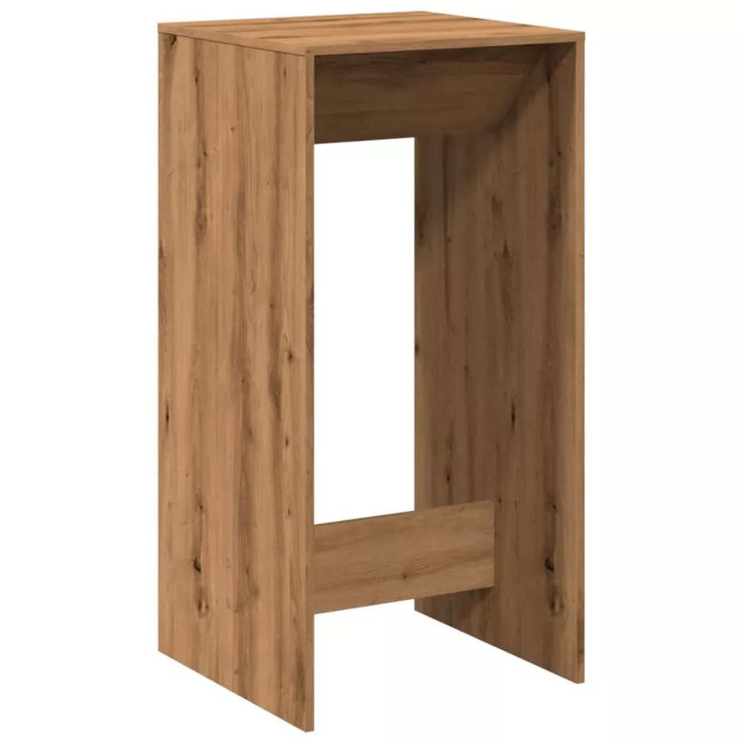 VidaXL - Table de bar bois d'ingénierie, One Size, Marron