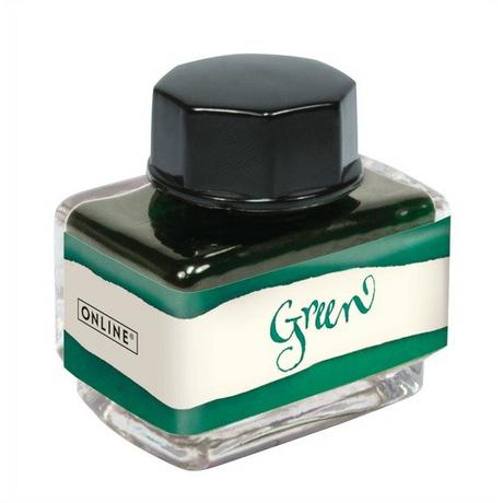 Online  ONLINE Tintenglas 15ml 17120/3 Green 