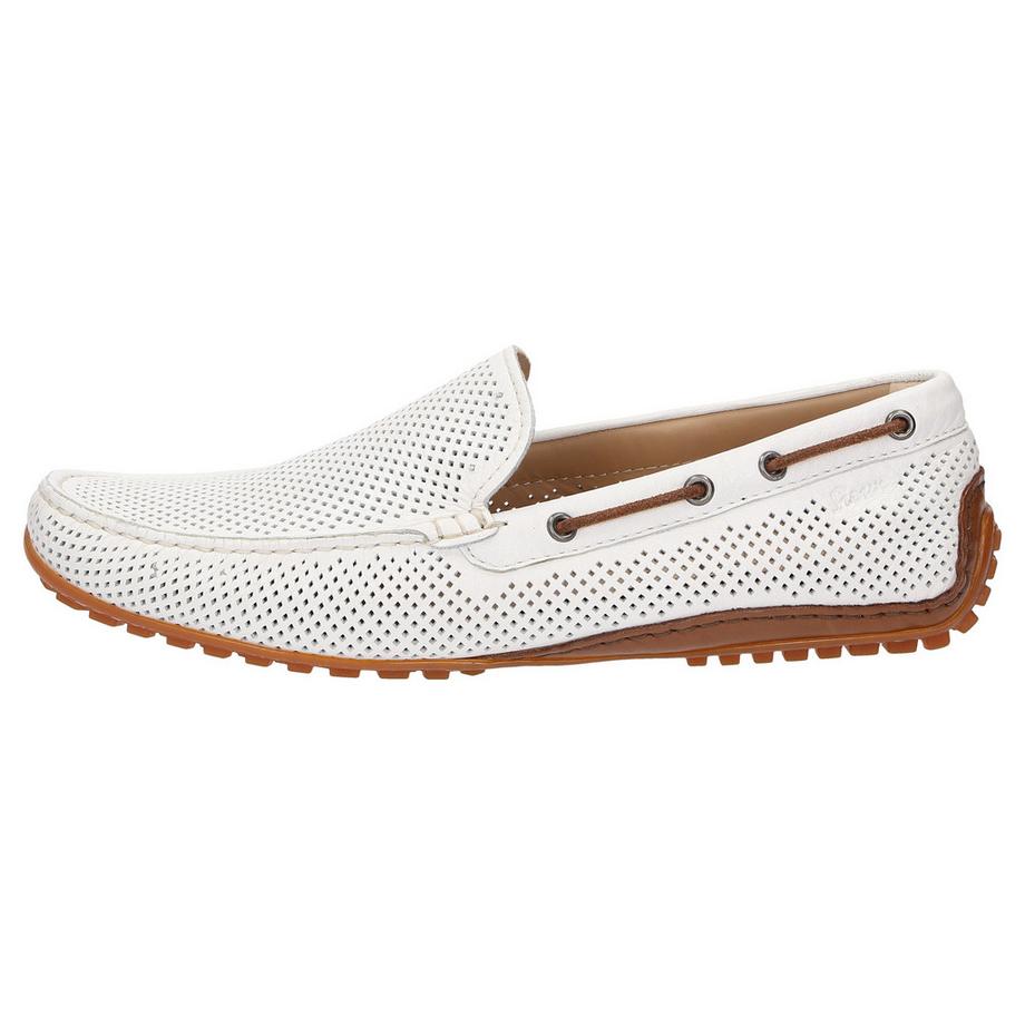 Sioux Carulio-706 Perforierte Driving Loafers  