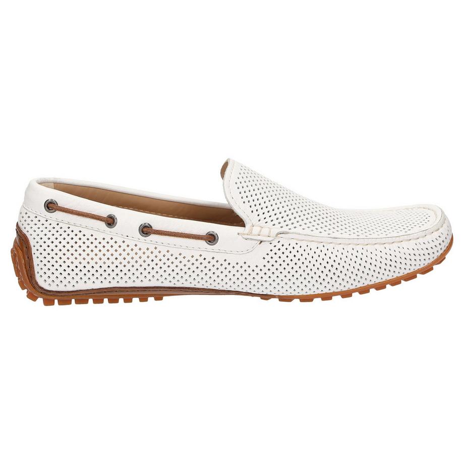 Sioux Carulio-706 Perforierte Driving Loafers  