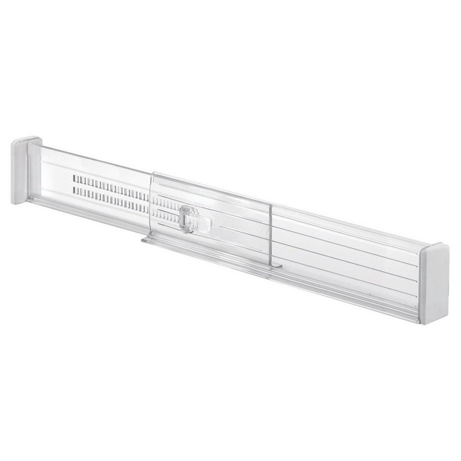 iDesign LINUS - Séparateur de tiroir transparent - Lot 2 pcs. div. tailles