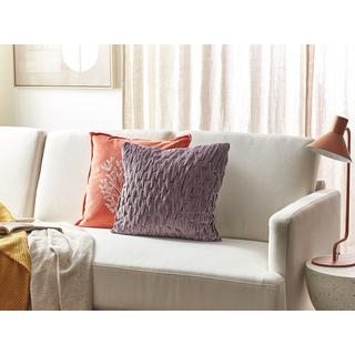 Beliani Coussin en Velours Moderne CHIRITA  