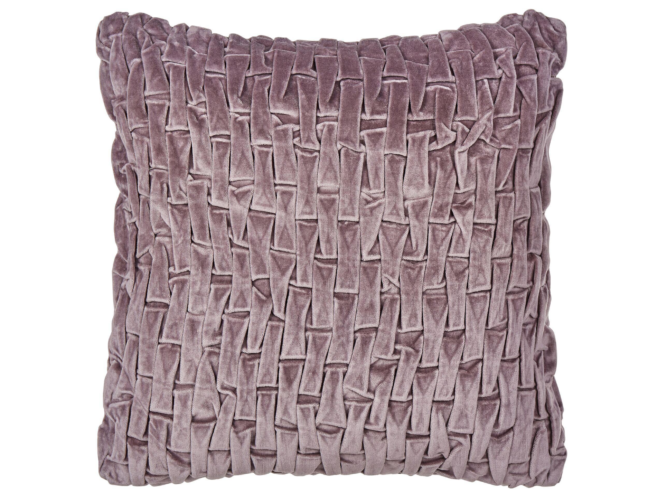 Beliani Coussin en Velours Moderne CHIRITA  