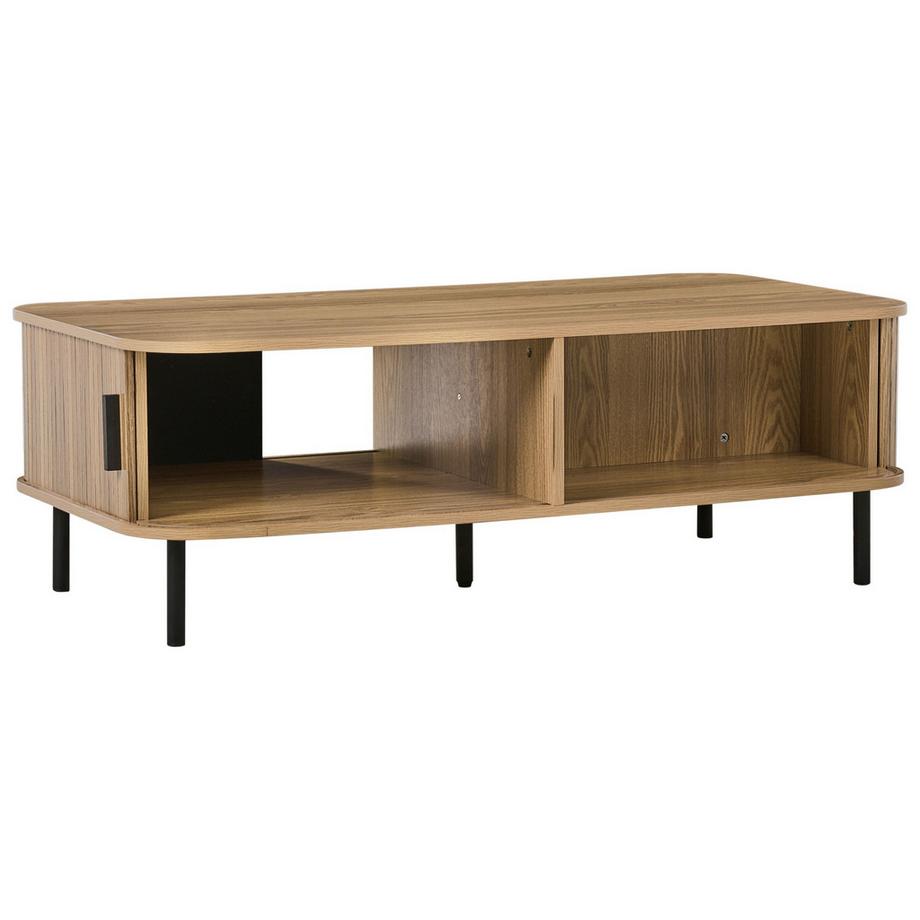 Beliani Couchtisch aus MDF-Platte Retro BRADLEY  