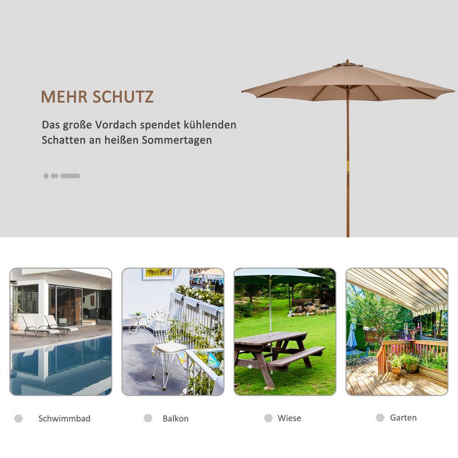 Outsunny Sonnenschirm  