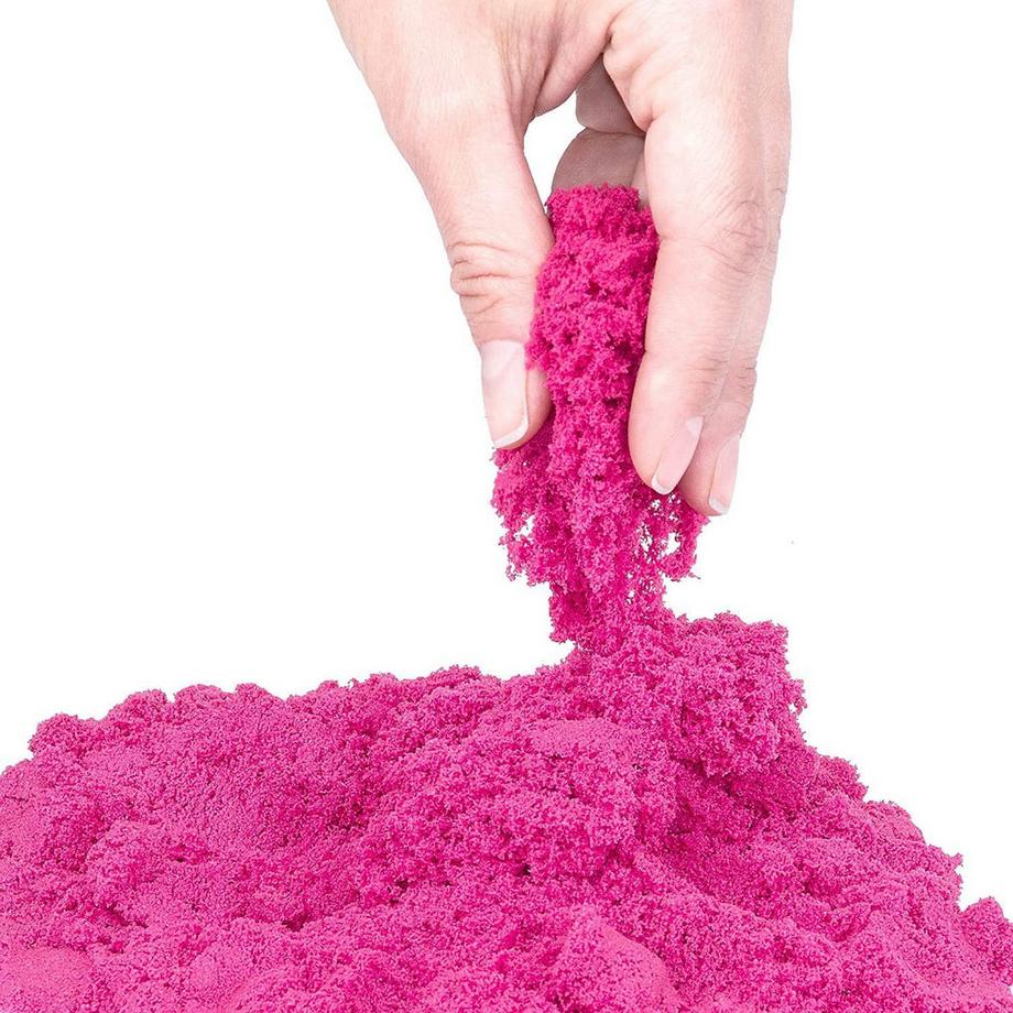 Activity-board  Buntes Sand-Set in 5 Farben, 5 Sandteig-Zubehörteile – Spielsand für drinnen, magische Knetsand-Geschenke für Kinder 