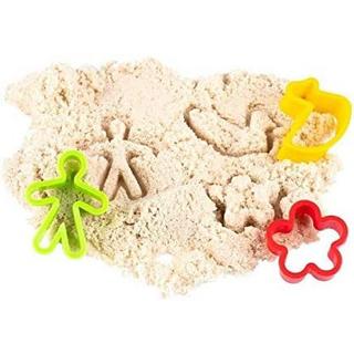 Activity-board  Ensemble de sable coloré 5 couleurs, 5 accessoires de pâte à sable, sable de jeu pour l'intérieur, sable de pétrissage magique, cadeaux pour enfants 