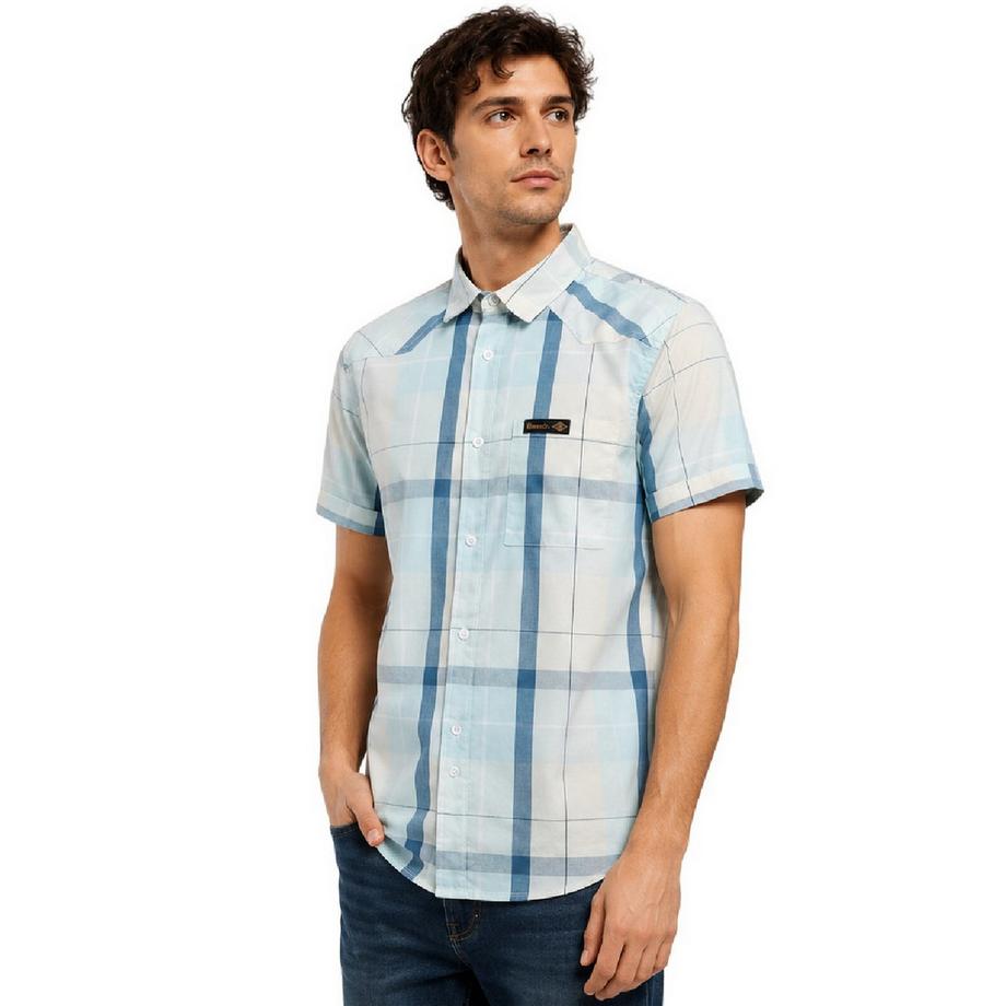 Bench  Chemise Manches Courtes Motiftyle À Carreaux 
