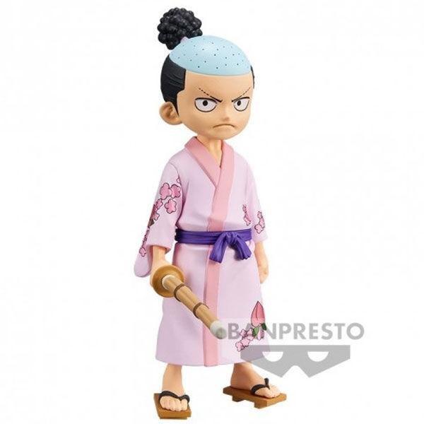 Banpresto  18859 - ONE PIECE - DXF - THE GRANDLINE FIGURES - WANOKUNI VOL.5 - KOUZUKI MOMONOSUKE - STATUA 12CM 