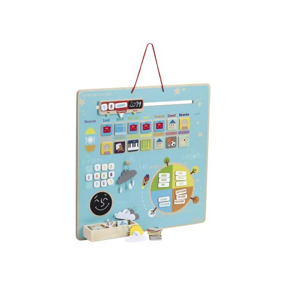 Vilac  Wochenkalender magnetisch, Lernspiele, Vilac 