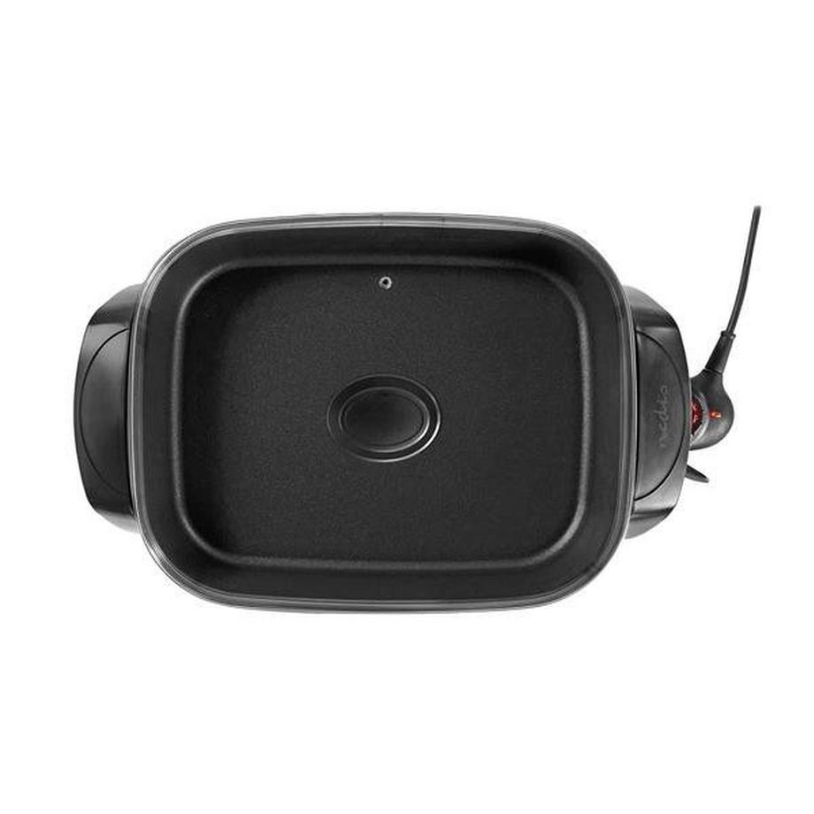 Nedis  Poêle à frire électrique, 40 cm - Noir 