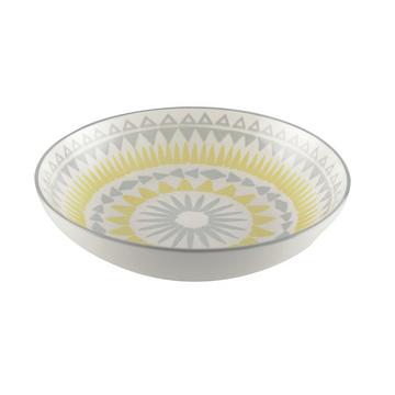 ASSIETTE CREUSE JAUNE - COACHELLA PAR BOITE DE - 6