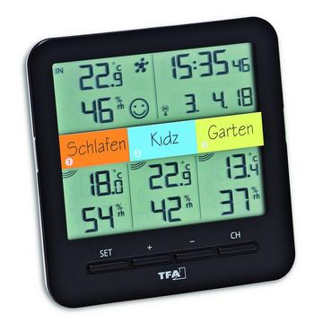 TFA-Dostmann 30.3060.01.IT Temperatur- & Feuchtigkeitssensor Drinnen/Draußen Freistehend Kabellos