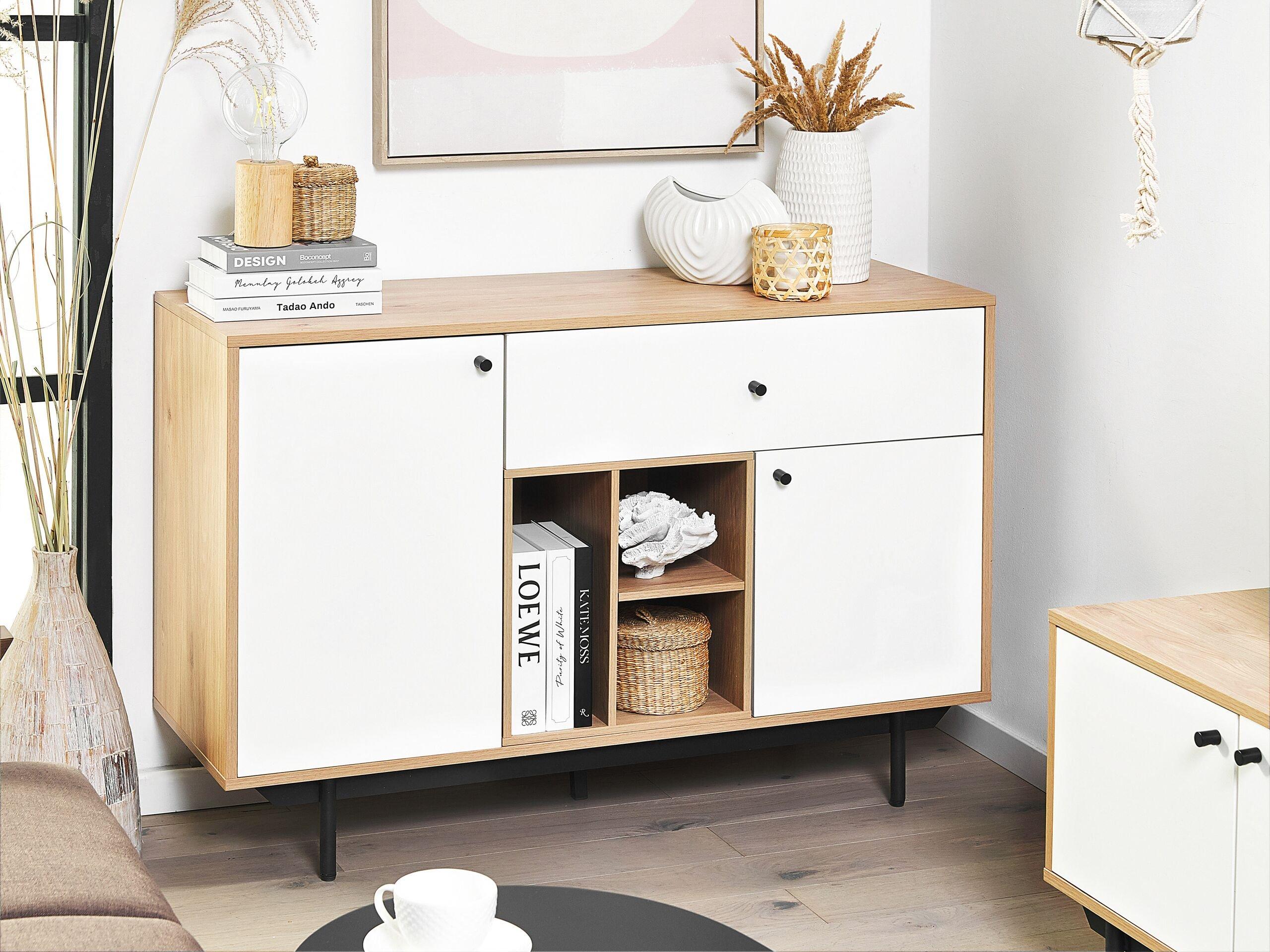 Beliani Sideboard aus Faserplatte Retro ITACA  