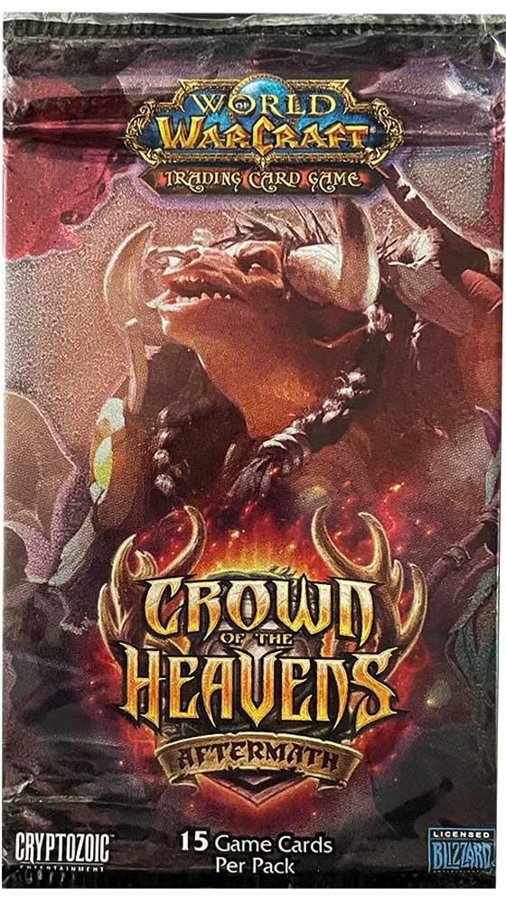 Image of Crowns of the Heavens World of Warcraft TCG Booster Pack