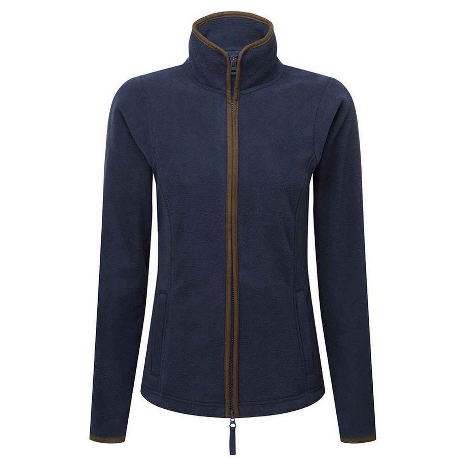 Artisan Fleecejacke KontrastBesatz