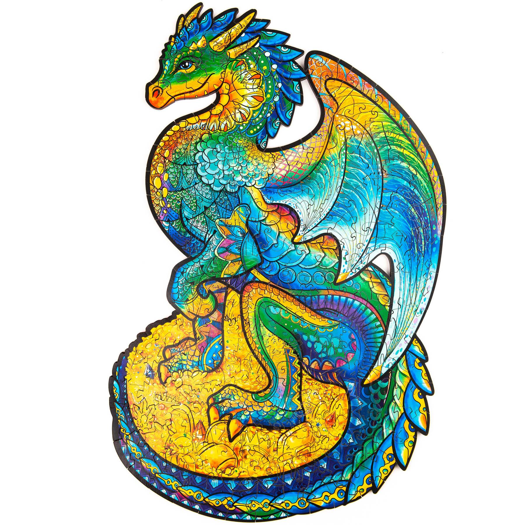 Unidragon  Drache (183 Teile) - Holzpuzzle 