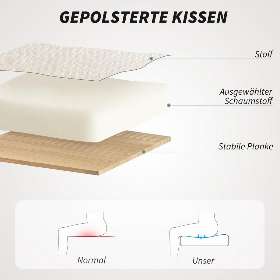 HOMCOM Chaise de bureau  