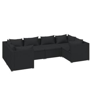 VidaXL set salotto da giardino Polirattan  