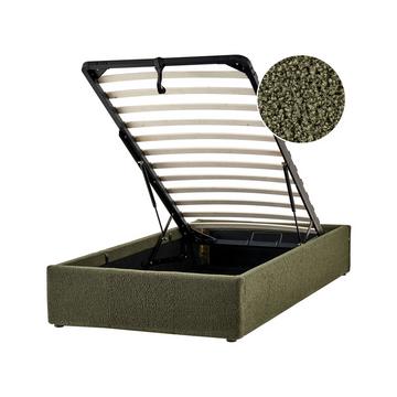 Letto con ottomano senza testata en Bouclé Minimalista DINAN