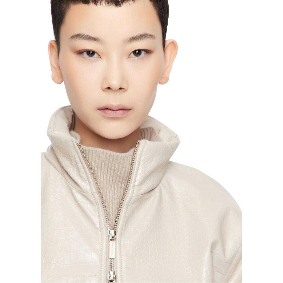 Armani Exchange Bomber con Texture Cocodrillo  