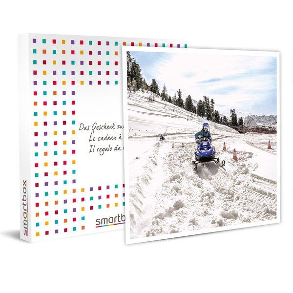 Image of Im Herzen Der Schweizer Alpen: 2 Elektrische Schneemobilfahrten Für 2 Junge Abenteurer - Geschenkbox Unisex