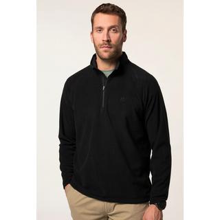 JP1880  Pullover polo per l'outdoor in pile con zip sul collo e con taglio speciale per l'addome, fino alla tg. 7XL 