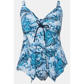 Ulla Popken  Tankini, Flügel, Cut-Out, Softcups, Zipfelsaum 