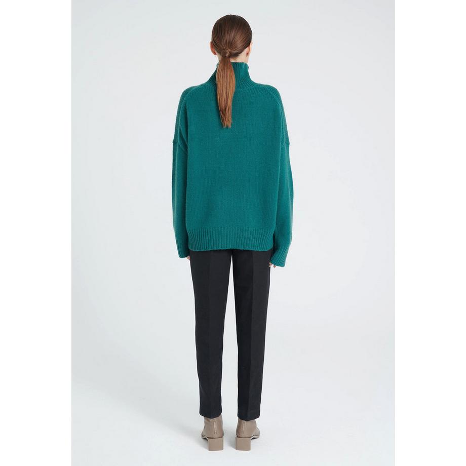 Studio Cashmere8 ZAYA 3 Pull Col Roulé 10 Fils  