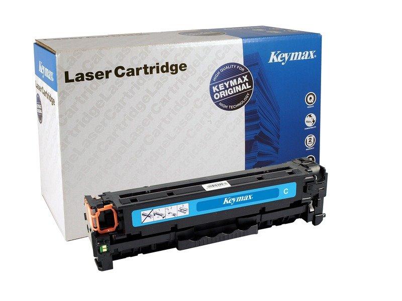 Image of KEYMAX RMC-Toner-Modul cyan CC531AKEY zu HP CLJ CP2025 2800 Seiten