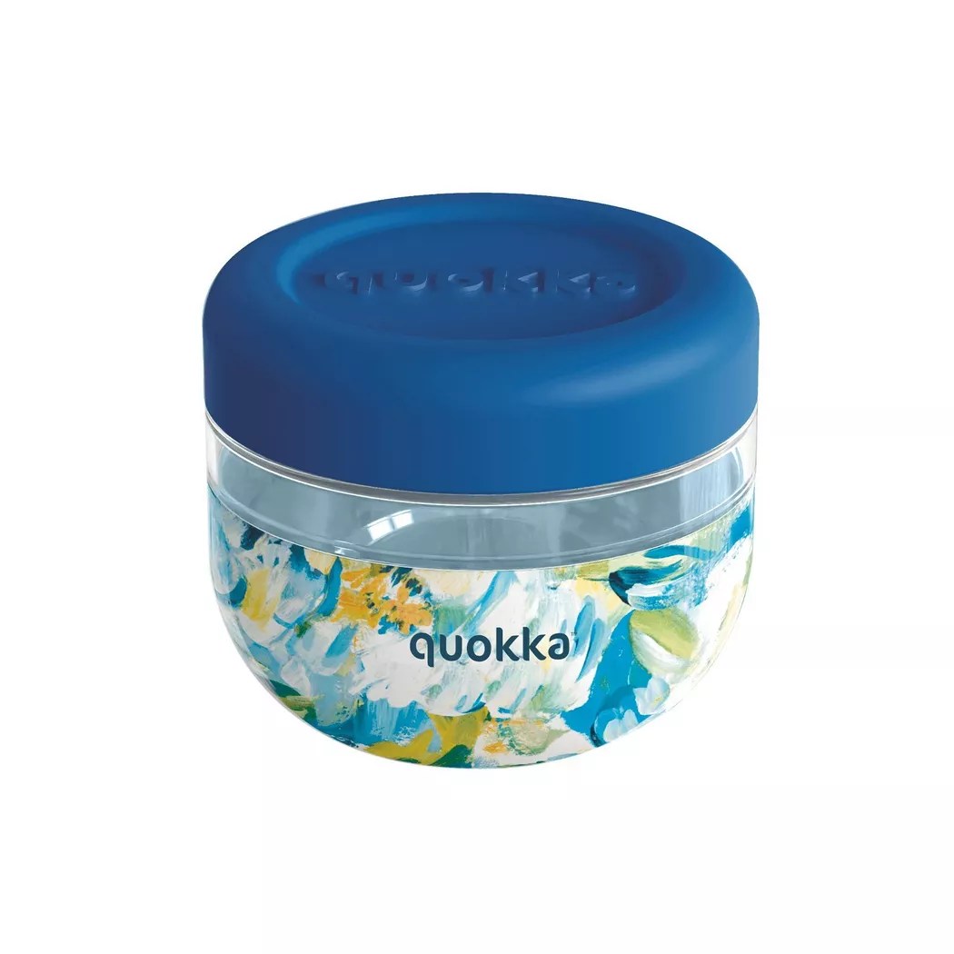 Quokka - Bubble Peonies 500 ml - Récipient alimentaire, 500  ml, Multicolor