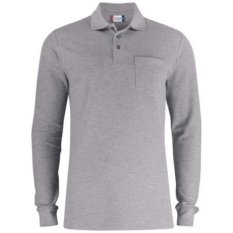 Clique  Basic Poloshirt  Langärmlig 