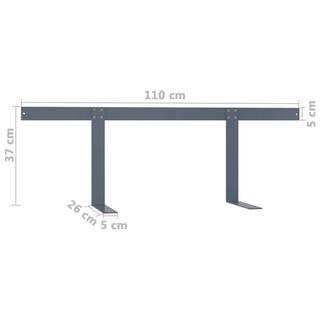 VidaXL Dossier pour canapé palette  