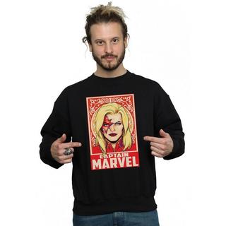 MARVEL  Captain Ornament Sweatshirt 