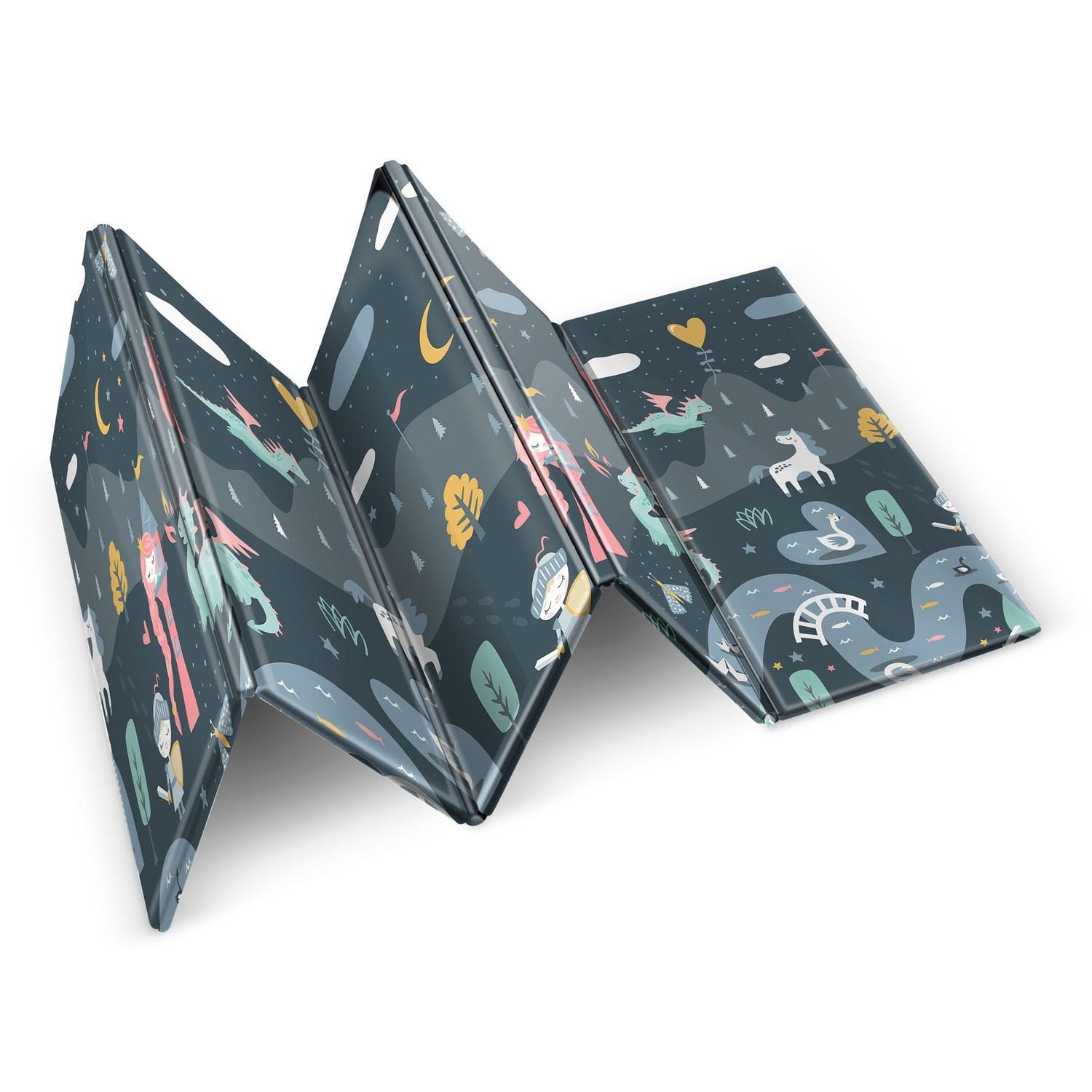 B2X Tapis de jeu pliable 200 x 180 x 1 cm - Nukido NK-340  