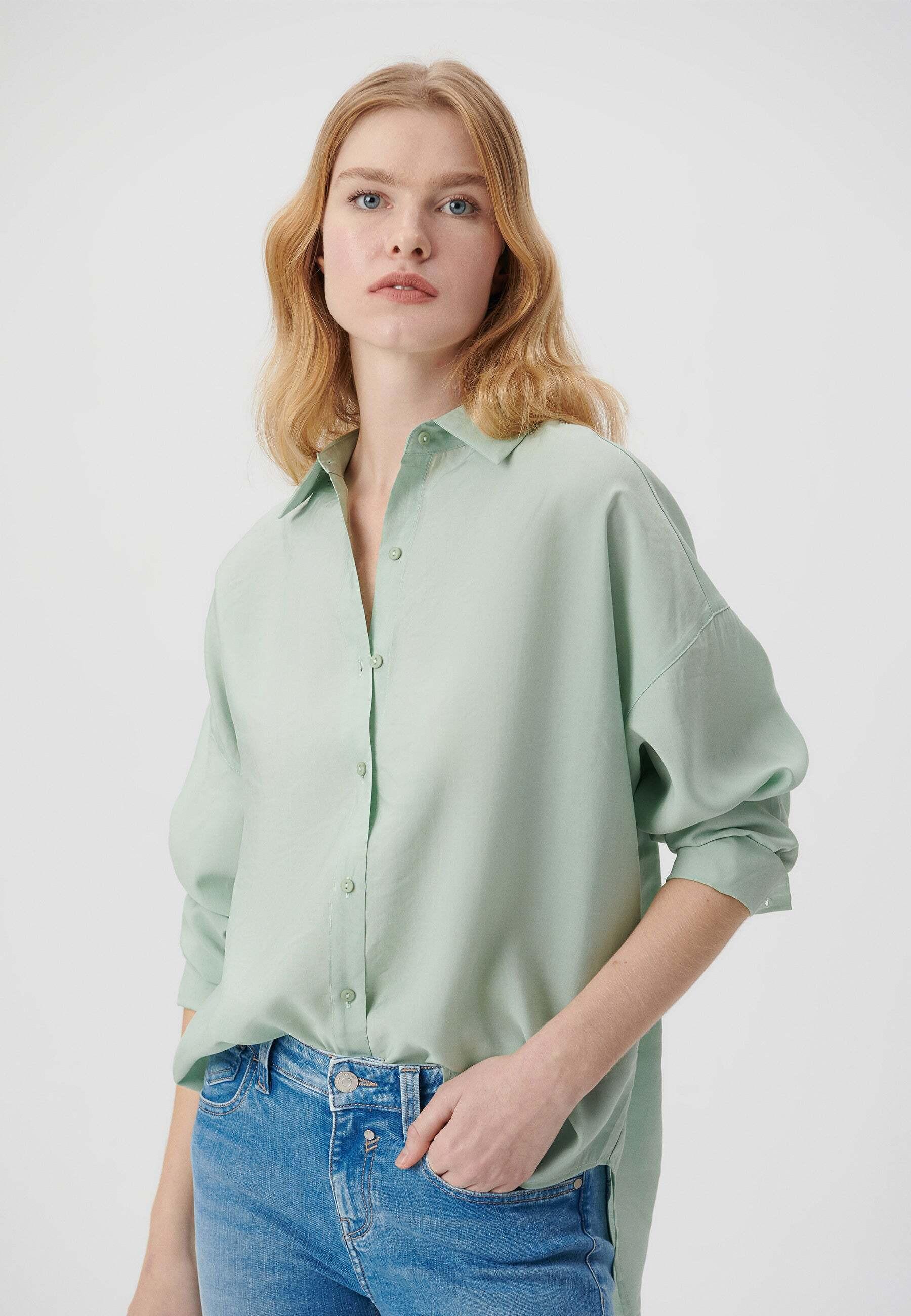 Image of Blusen Long Sleeve Shirts Damen Mint M