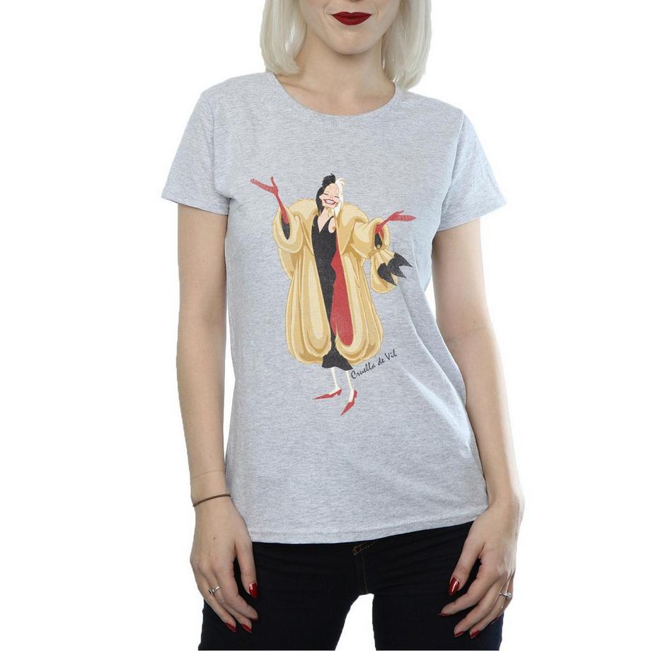 Disney Cruella de Vil T-Shirt Stampa Grafica  