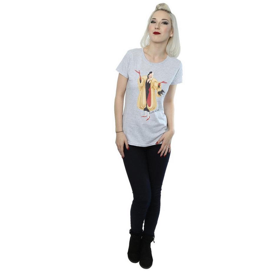 Disney Cruella de Vil T-Shirt Stampa Grafica  