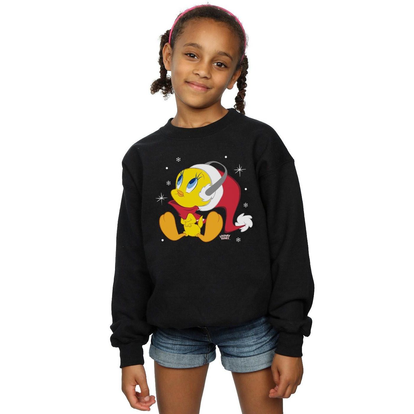 LOONEY TUNES  Christmas Tweety Sweatshirt 