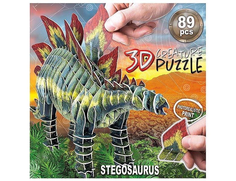 Educa  Puzzle 3D Stegosaurus (89Teile) 