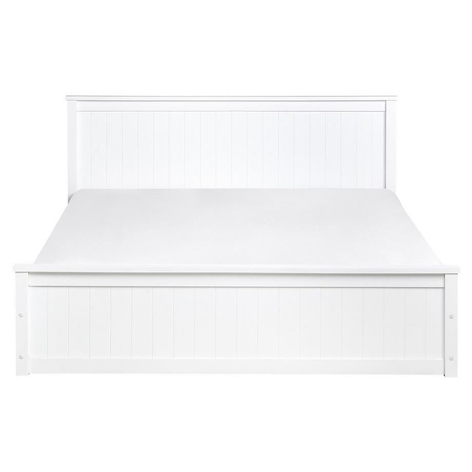 Beliani Letto contenitore en Legno di pino  LAMBRES  