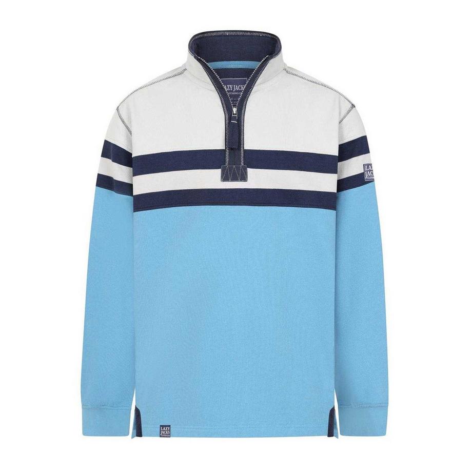Lazy Jacks Sweatshirt kurzer Reissverschluss  