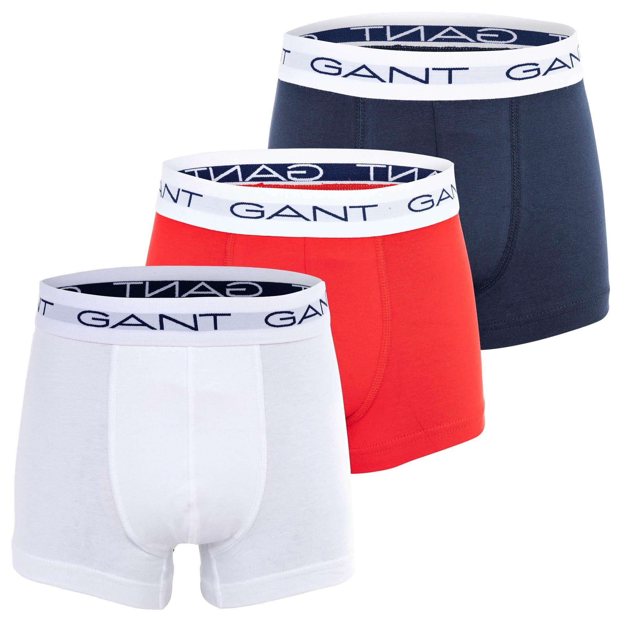 Image of Boxershort 3er Pack Figurbetont Jungen Blau 134/140