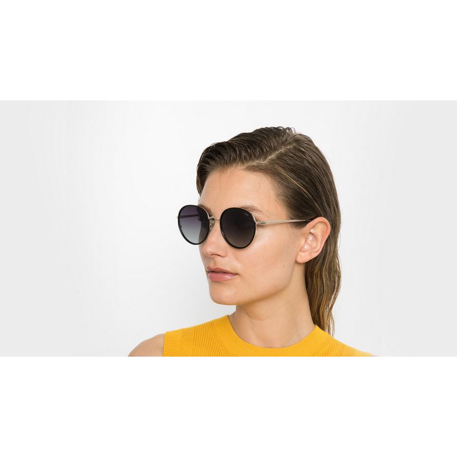 INVU Polarisierte Sonnenbrille Rund mit Etui  