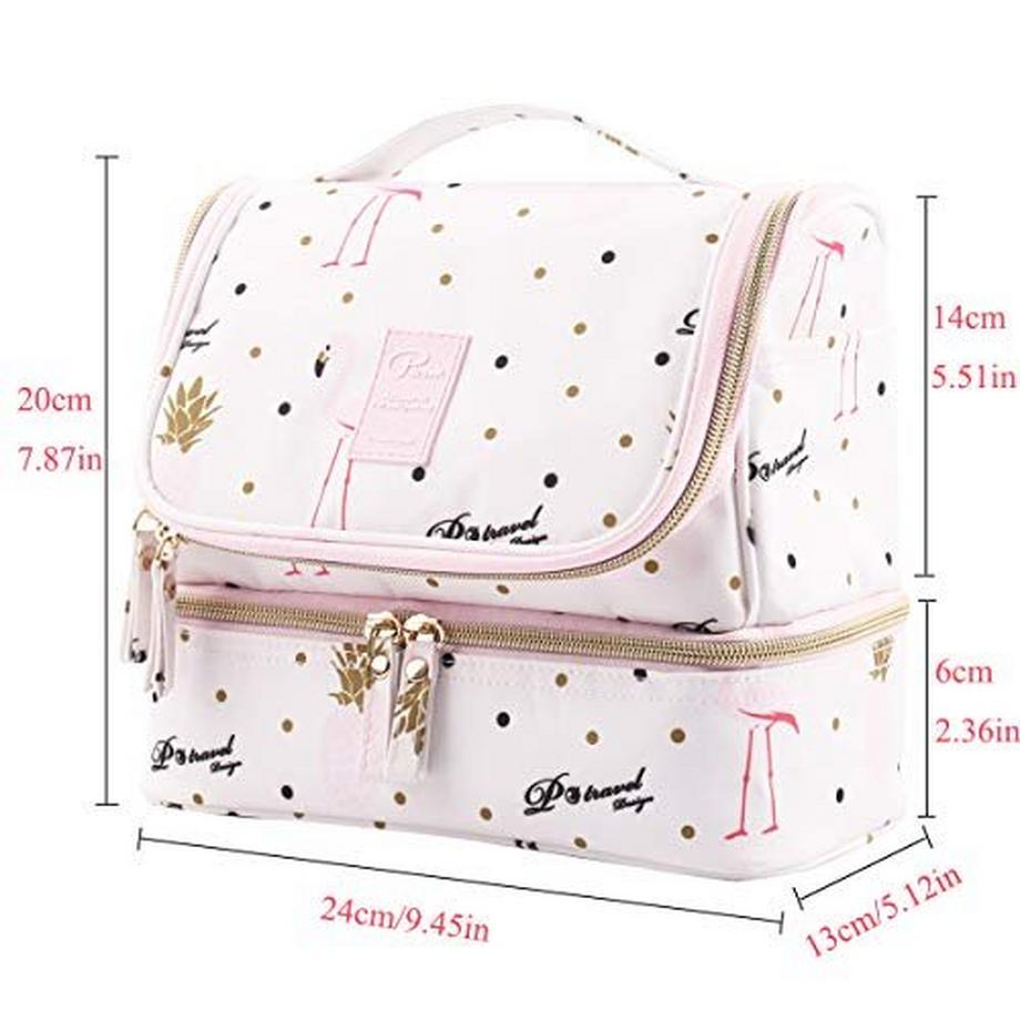 Only-bags.store  Kulturbeutel zum Aufhängen - Waschbeutel Kosmetiktasche mit Haken für Reise, Urlaub, Outdoor 